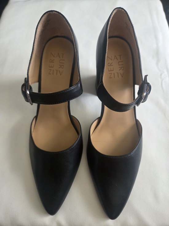 Naturalizer Shoes - NATURALIZER Black Pointed Pixie Pumps